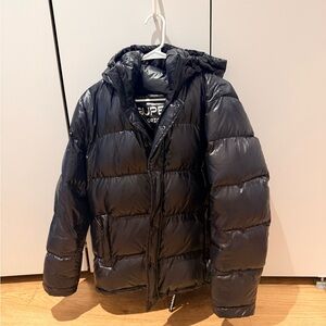 Aritzia Super Puff Black Puffer Jacket